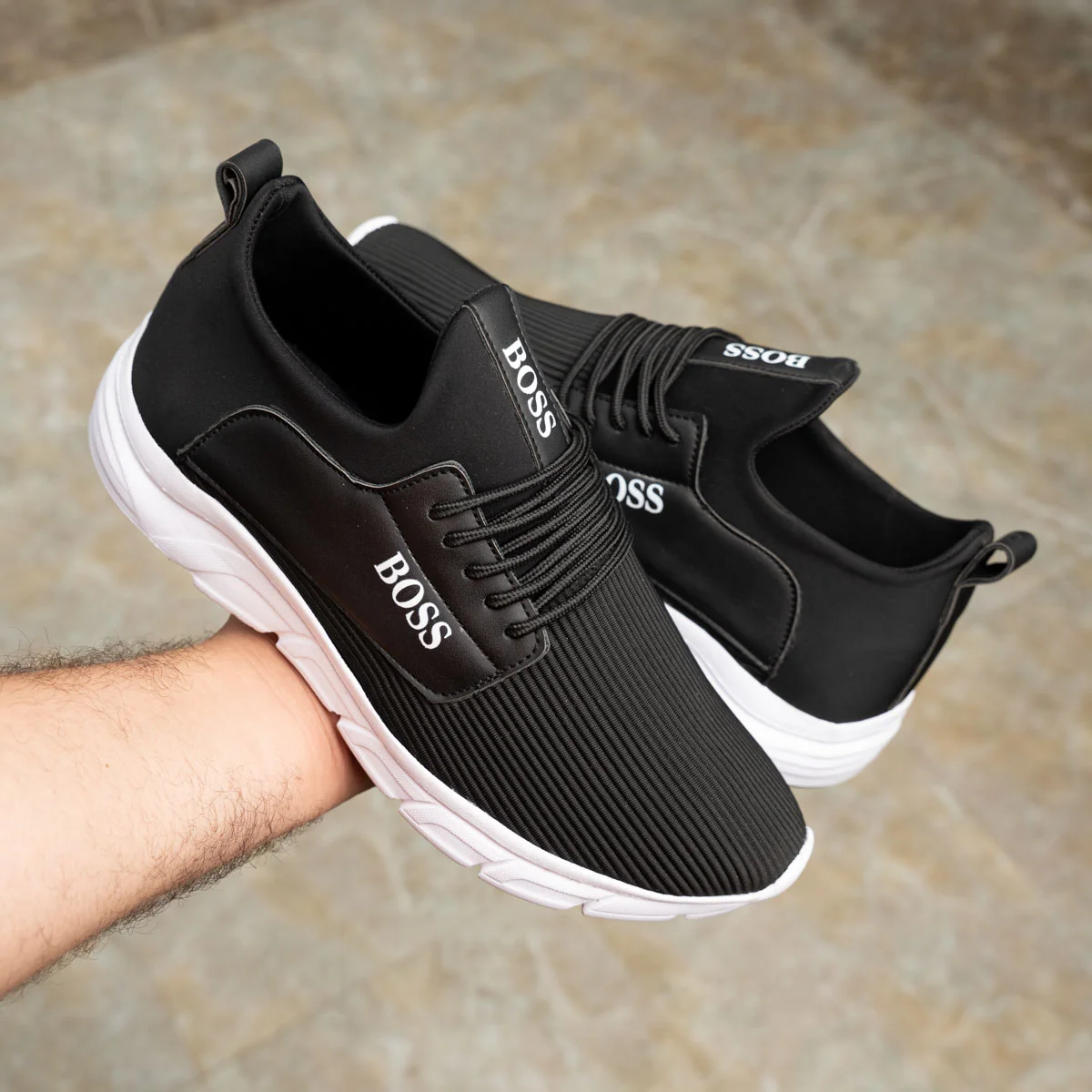 Men's BOSS Casual Slip-On Shoes-KSV48