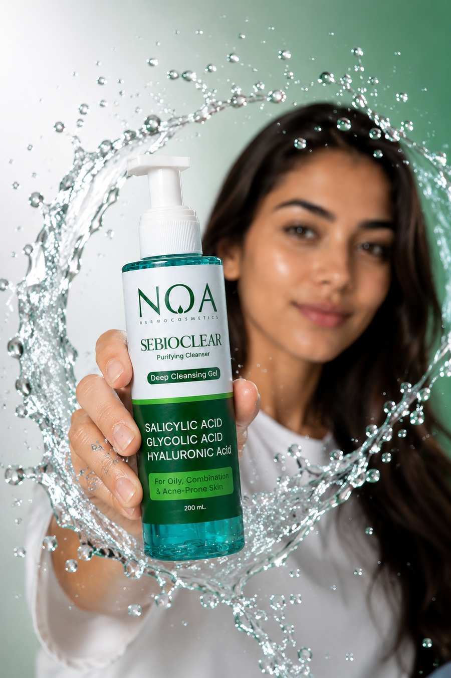 NOA Sebioclear Purifying Cleanser 200ml | Oily & Acne-Prone Skin