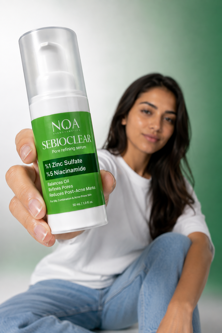 NOA Sebioclear Pore Refining Serum 30ml | Niacinamide 5% + Zinc Sulfate 1%