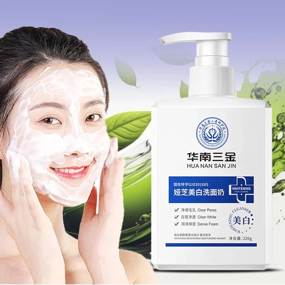 مستحلب النياسيناميد لتنظيف وتفتيح البشرة – Whitening Facial Cleanser Deep Cleansing