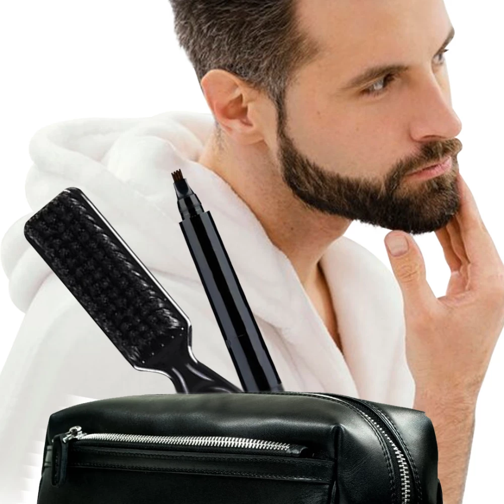 قلم اللحية السحري لتحديد وملء فراغات اللحية والشارب والحواجب – Beard Pen
