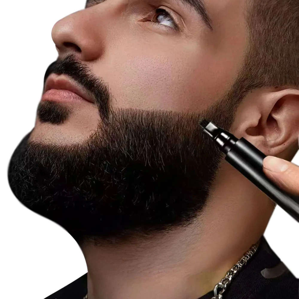 قلم اللحية السحري لتحديد وملء فراغات اللحية والشارب والحواجب – Beard Pen
