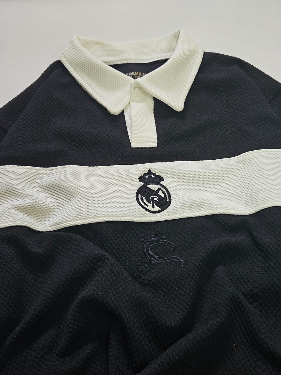 تيشرت بولو  ريال مدريد اسود