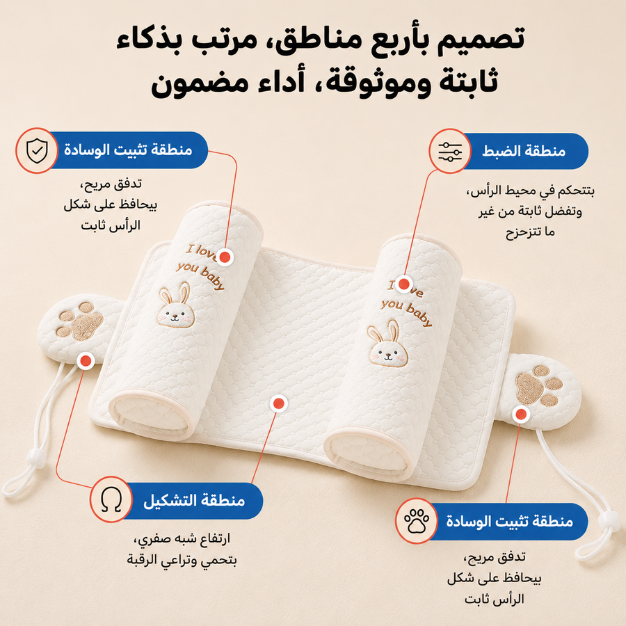 أجزاء الوسادة