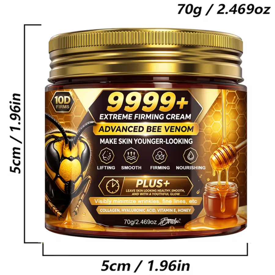 Bndr, 9999+ Super Powerful Bee Venom Face Cream, 70 g