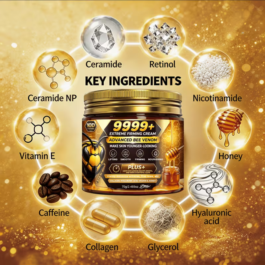 Bndr, 9999+ Super Powerful Bee Venom Face Cream, 70 g