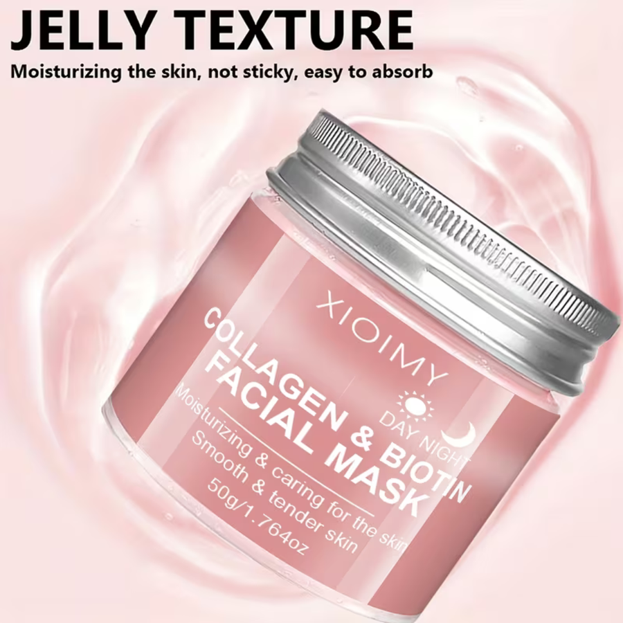 Xioimy, Collagen and Biotin Facial Mask Cream, 50 g