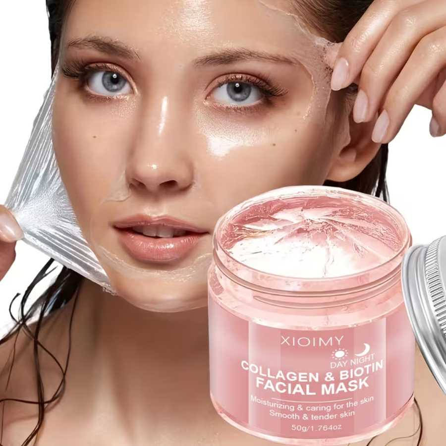 Xioimy, Collagen and Biotin Facial Mask Cream, 50 g