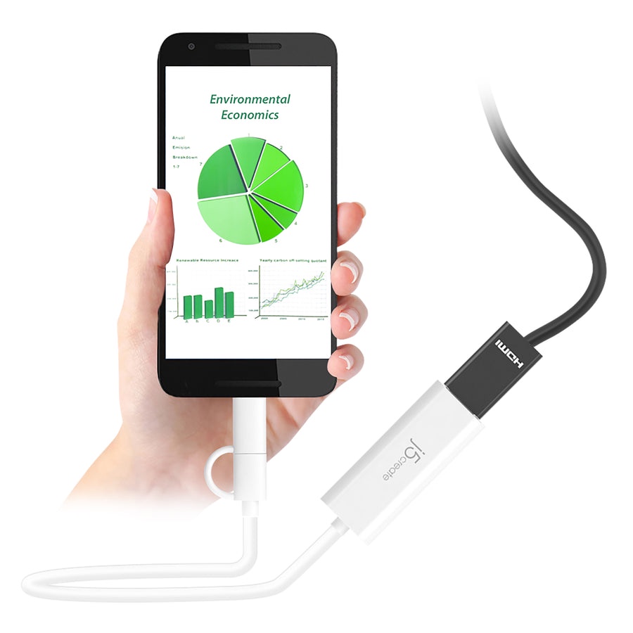 j5create JUA165C Android USB to HDMI Display Adapter