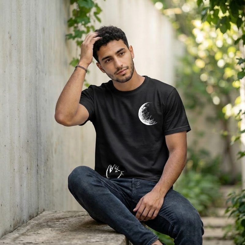 Moon Sketch Tee 