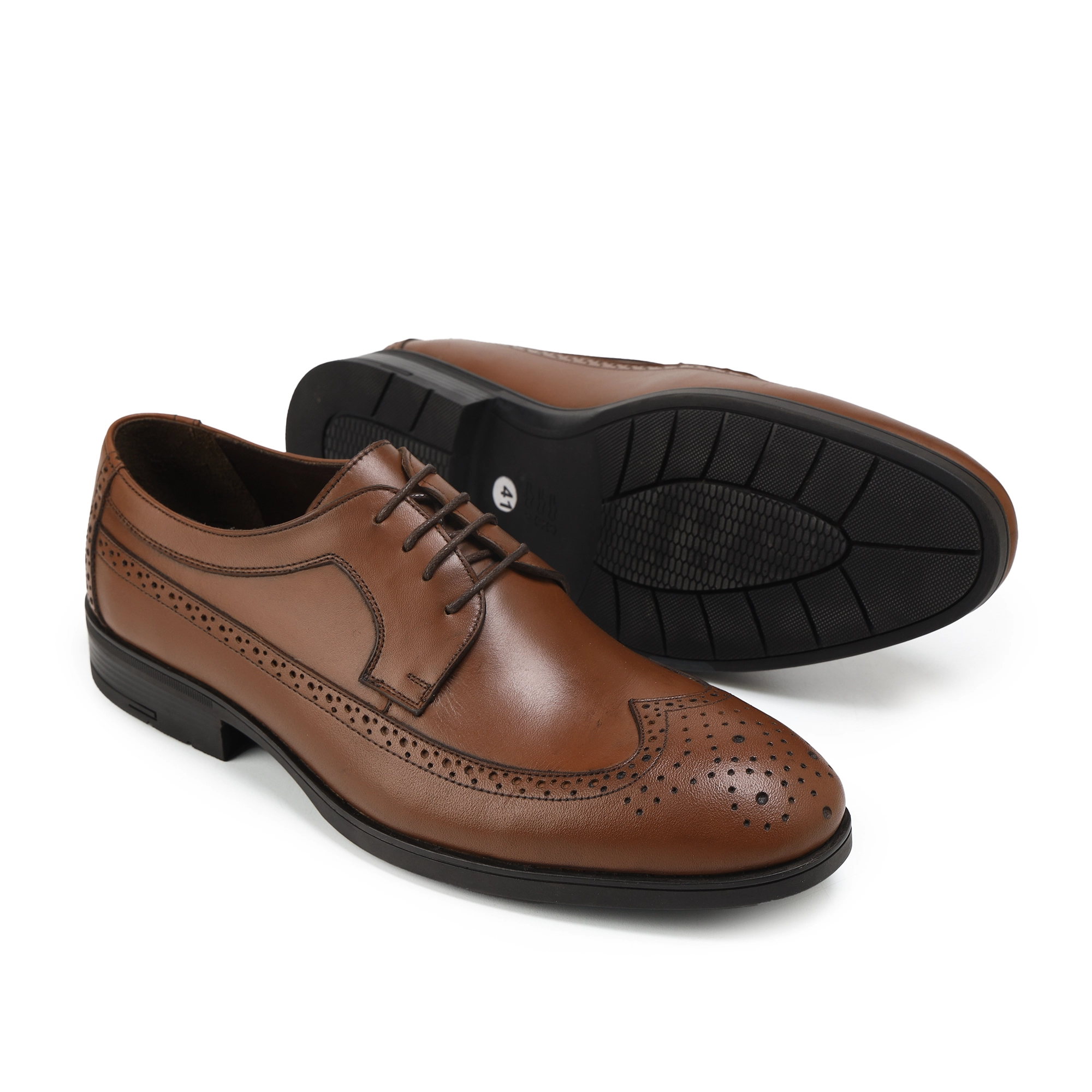 Adam’s Wingtip Brogue Derby, Havan, Code 125