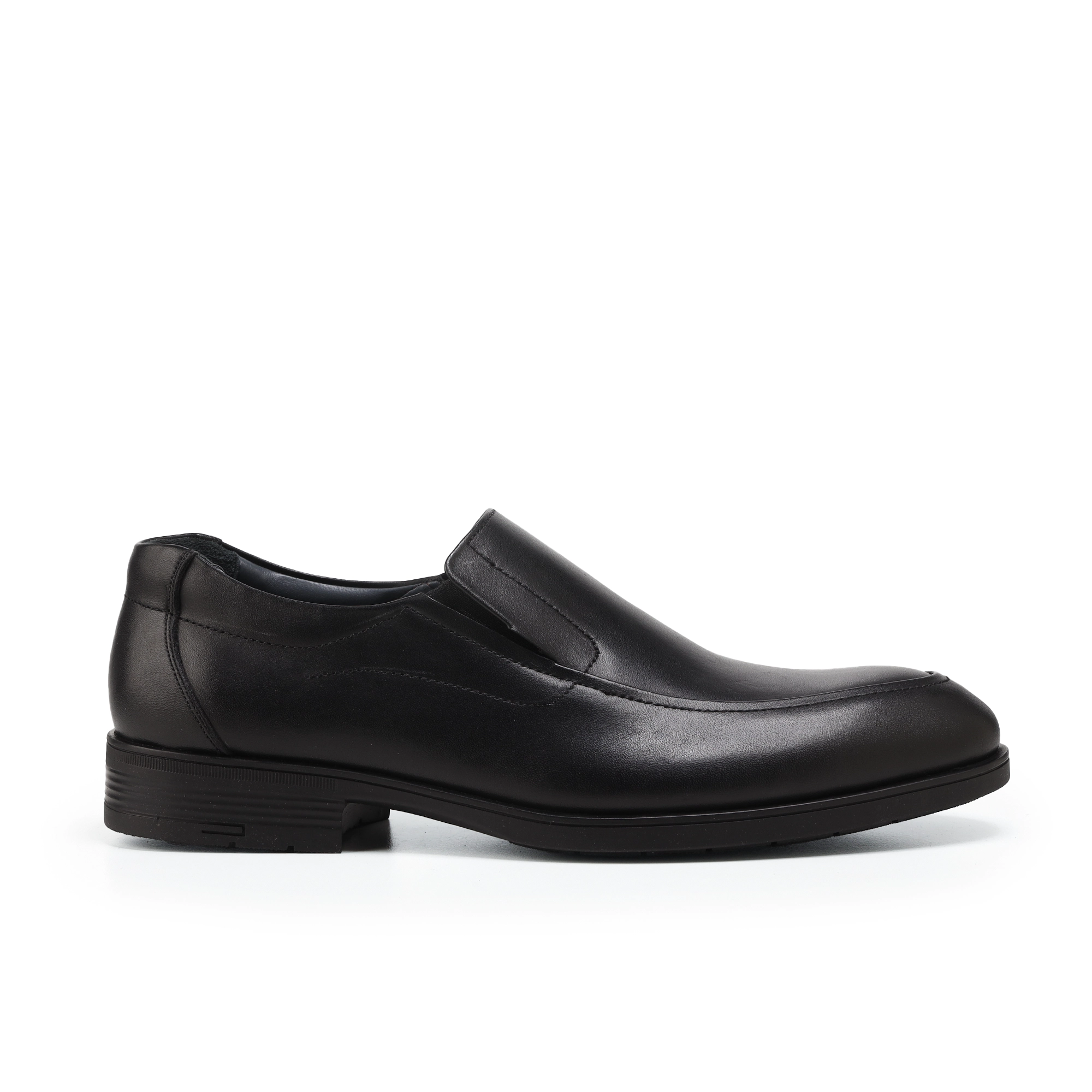 Adam’s Moc-Toe Venetian Loafer, Black, Code 208