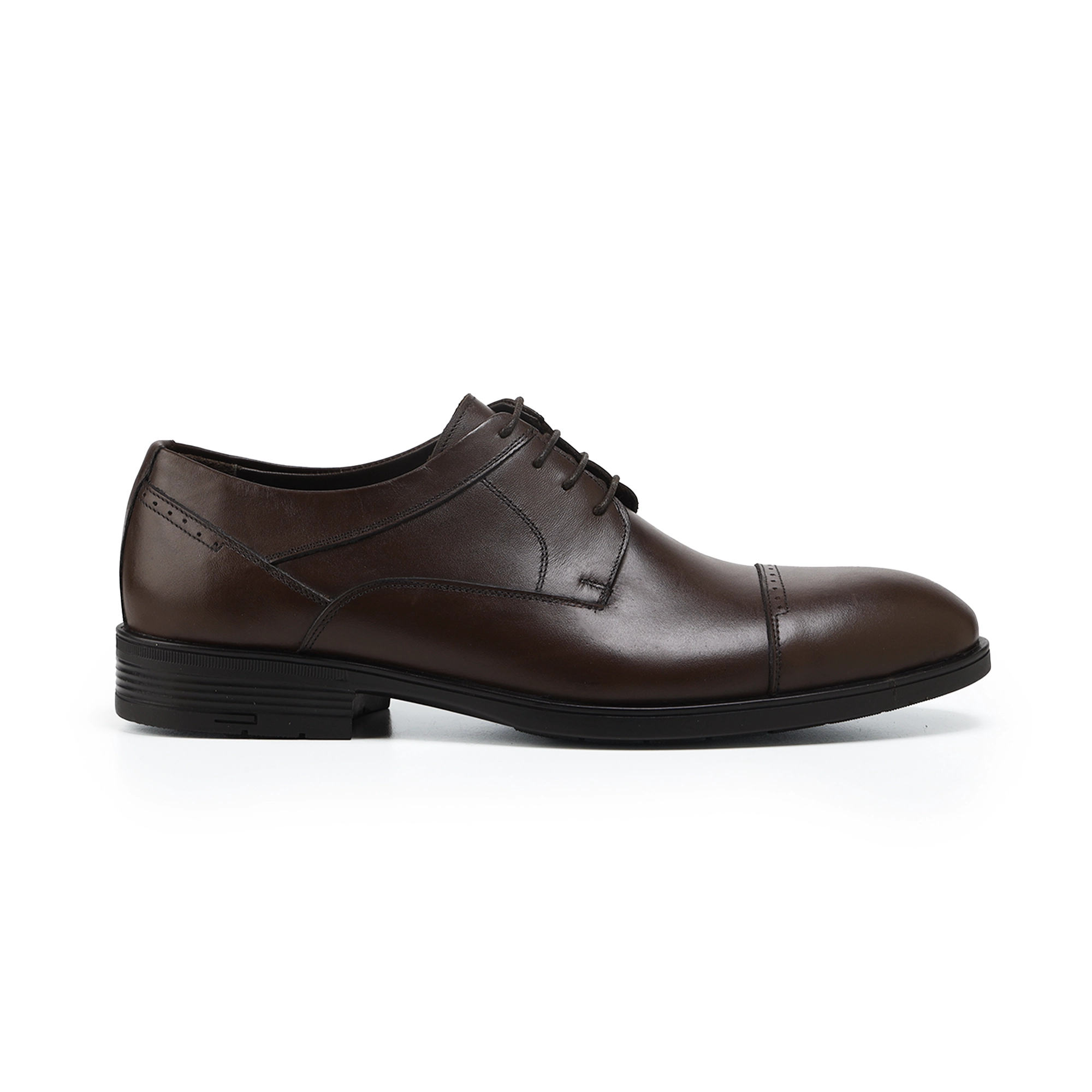 Adam’s Cap-Toe Brogue Derby, Brown, Code 660
