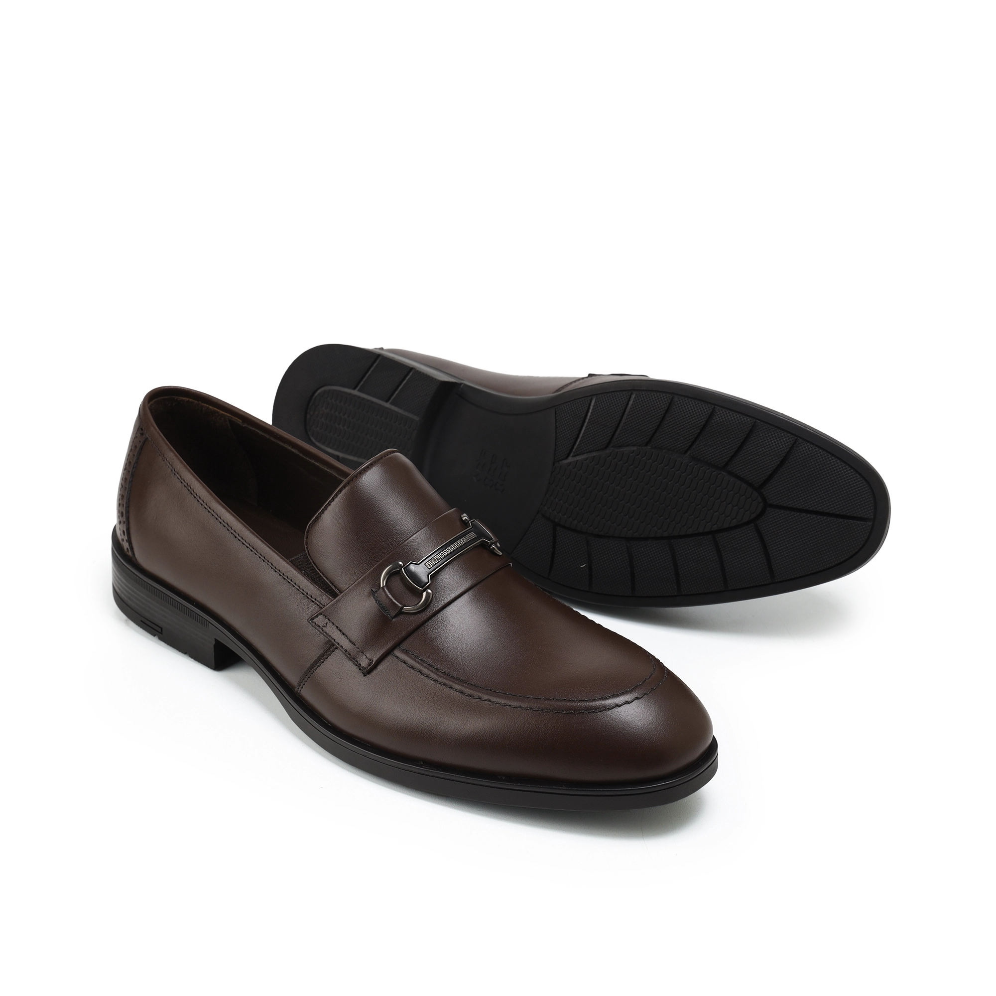 Adam’s Apron Bit Loafer, Brown, Code 2001