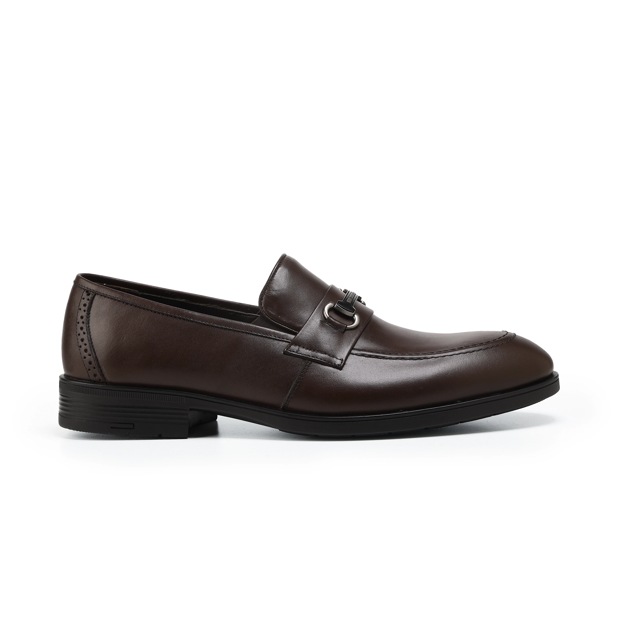Adam’s Apron Bit Loafer, Brown, Code 2001