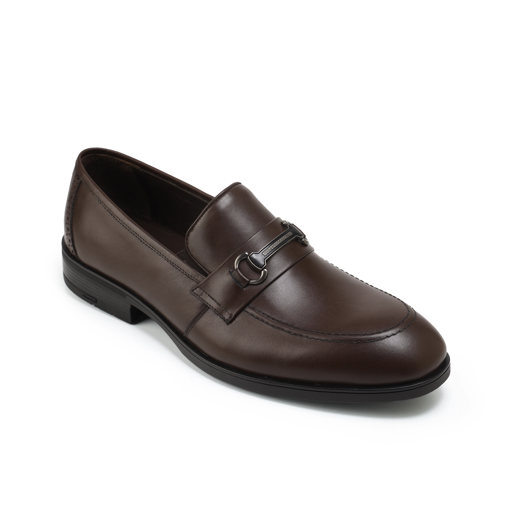 Adam’s Apron Bit Loafer, Brown, Code 2001