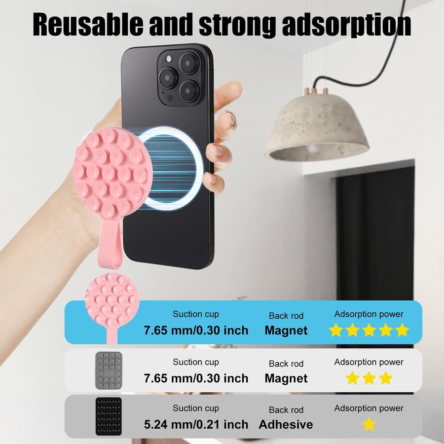 Magnetic Action Expert Phone Holder – Universal Magnetic Mount