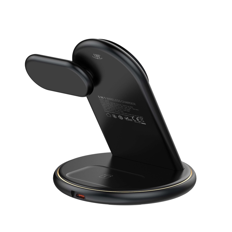 لادنيو واير ليس تشارجر 15 وات-LDNIO Wireless Charger (15W) - 5 in1- WL02