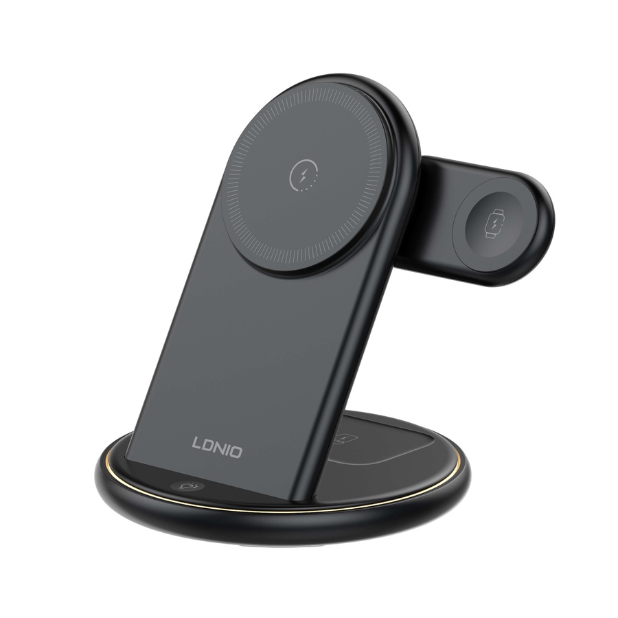 لادنيو واير ليس تشارجر 15 وات-LDNIO Wireless Charger (15W) - 5 in1- WL02