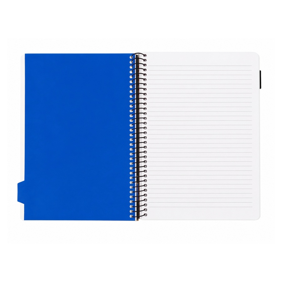 SOBHY A4 Hardcover Spiral Notebook – 160 Sheets – 4 Subjects