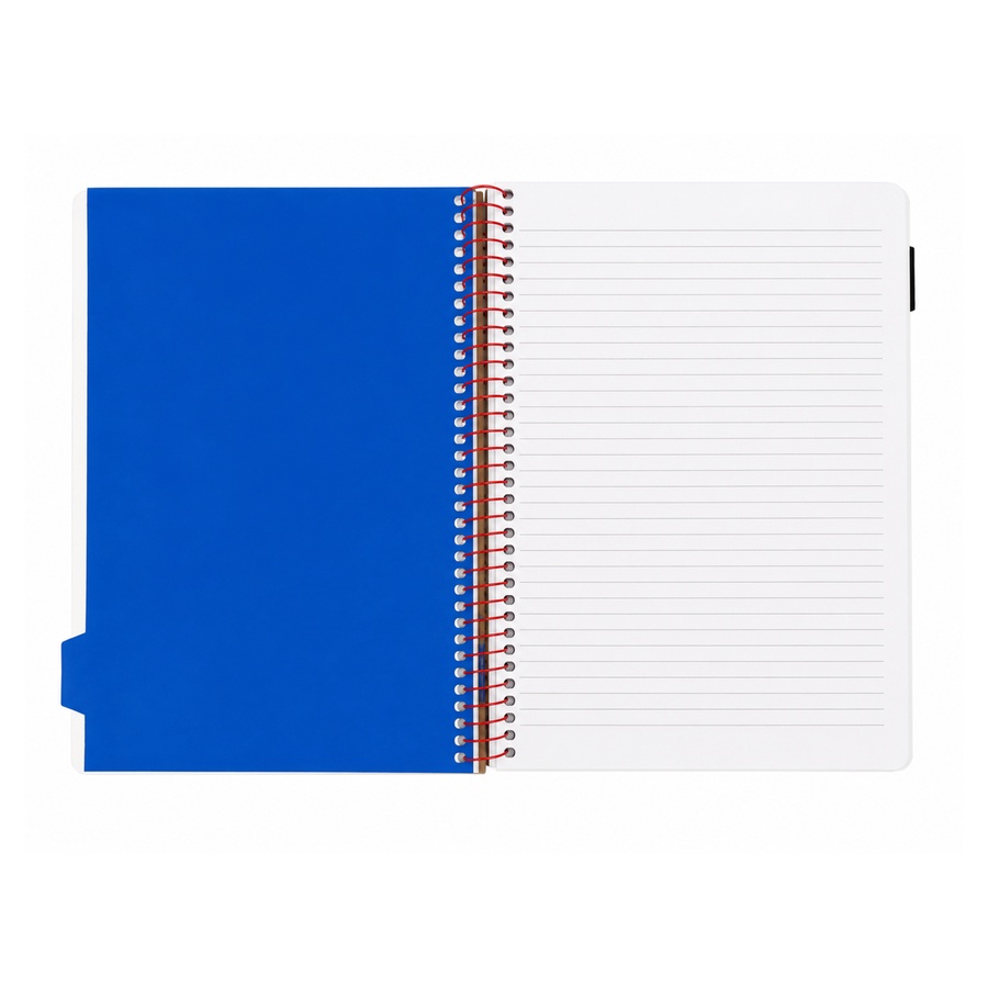 SOBHY A4 Hardcover Spiral Notebook – 120 Sheets – 3 Subjects