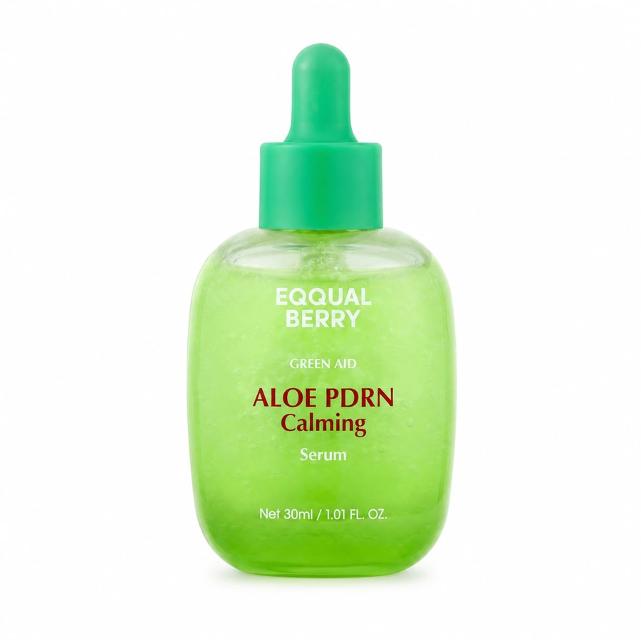 EQQUAL BERRY Green Aid Aloe PDRN Calming Serum 30ml