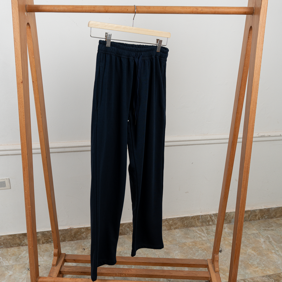 بنطلون وايد ليج قطن 100% Si1 | Wide Leg