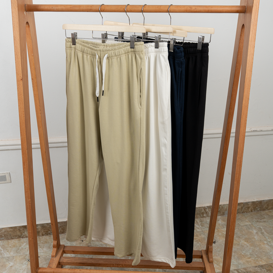 بنطلون وايد ليج قطن 100% Si1 | Wide Leg