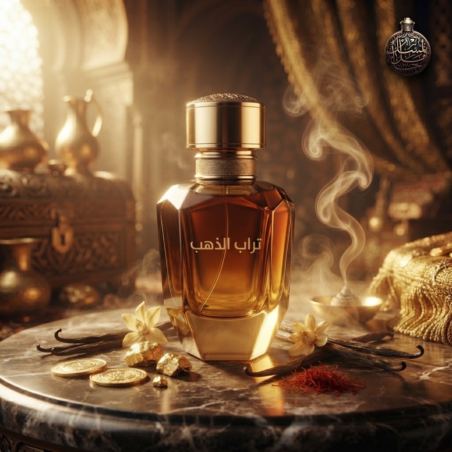 عطر  تراب الذهب  من حامل المسك — فخامة لا تُنسى