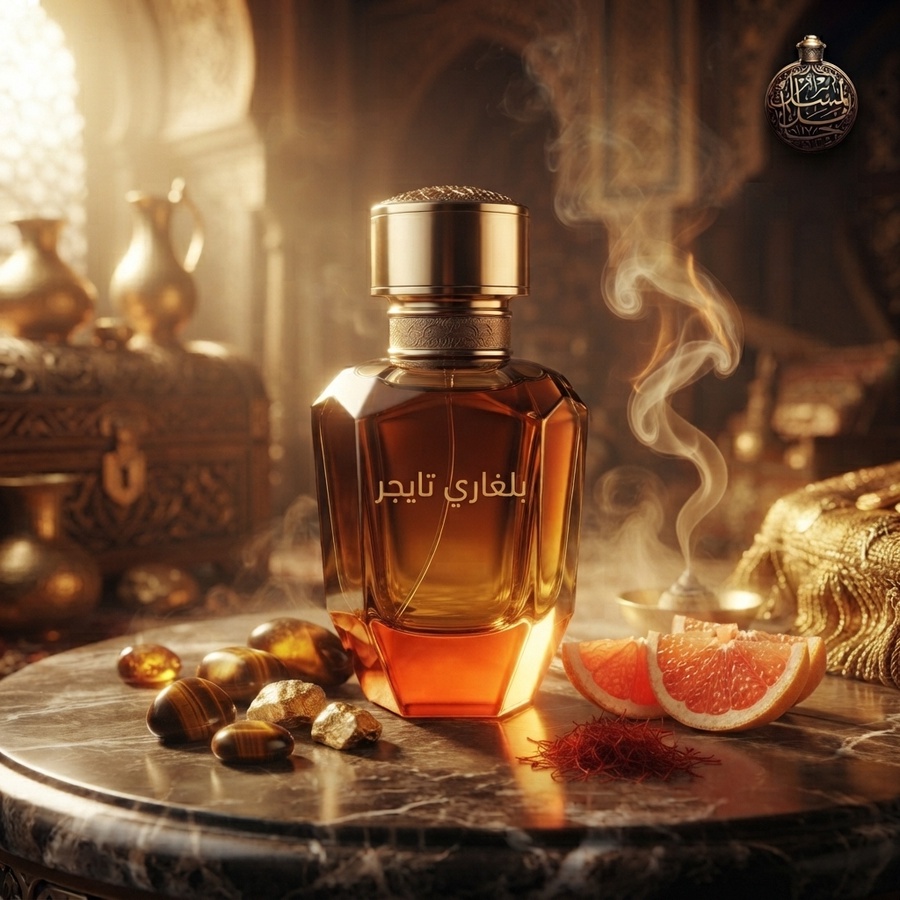 عطر  بلغاري تايجر من حامل المسك — قوة النمر وانتعاش الأحجار الكريمة
