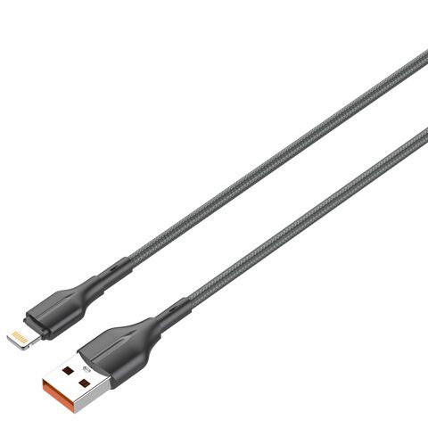 لادنيو فاست تشارجر داتا كابل - لايتينج 25وات -LDNIO Fast Charging Data Cable Lightning & Sync (25W) (1000mm)- LS851 