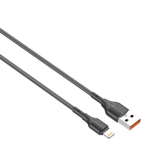 لادنيو فاست تشارجر داتا كابل - لايتينج 25وات -LDNIO Fast Charging Data Cable Lightning & Sync (25W) (1000mm)- LS851 