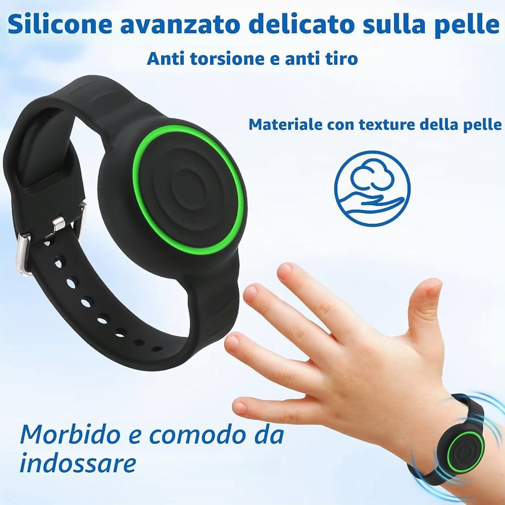 AirTag Wrist Band Silicone Bracelet Case Holder for AirTag