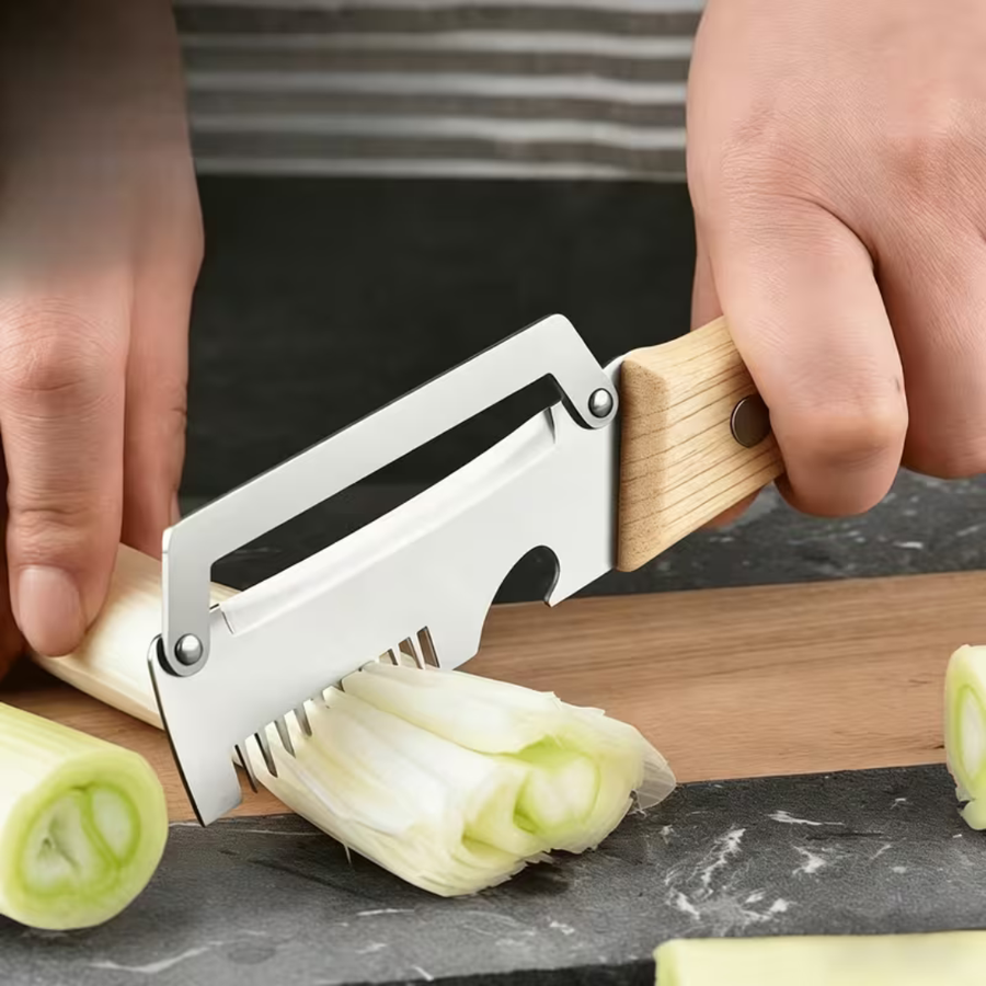 Premium Stainless Steel Vegetable Peeler and Slicer 19.5 cm
