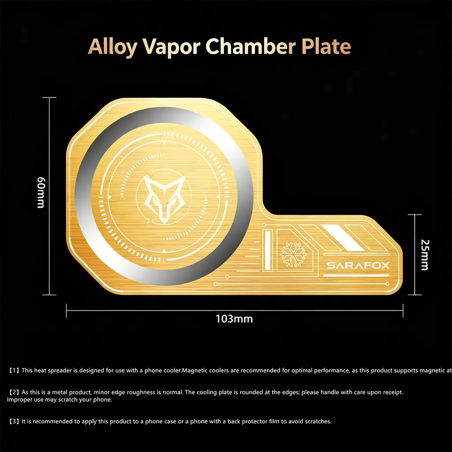  Sarafox Gold Plate