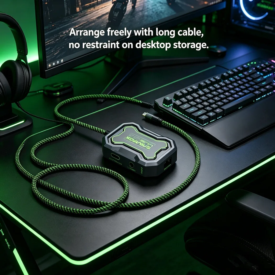   Sarafox 5in1 Gen2 100w -1000mbp Rj45 Docking Station