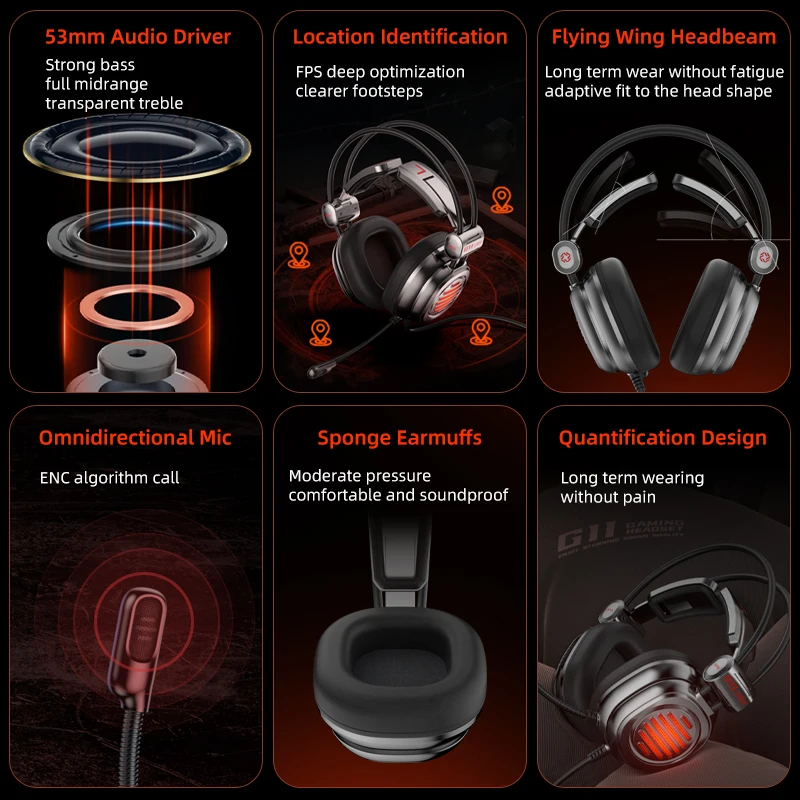 Piva G11 7.1 Headset