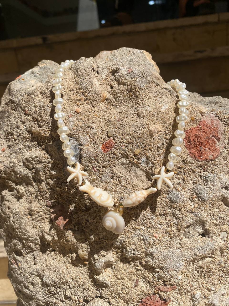 Pearl Seashell Necklace
