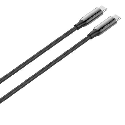 لادنيو فاست تشارجر داتا كابل تايب - سي - تو - تايب سي 1متر 240وات -LDNIO Fast Charging Data Cable Type-C to Type-C (240W) (1000mm) LC921C 