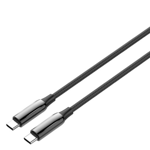لادنيو فاست تشارجر داتا كابل تايب - سي - تو - تايب سي 1متر 240وات -LDNIO Fast Charging Data Cable Type-C to Type-C (240W) (1000mm) LC921C 