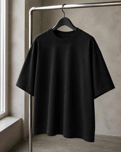 تيشيرت بوليفار قطن Oversized فاخر Unisex