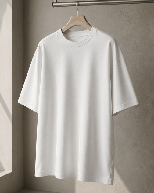 تيشيرت بوليفار قطن Oversized فاخر Unisex