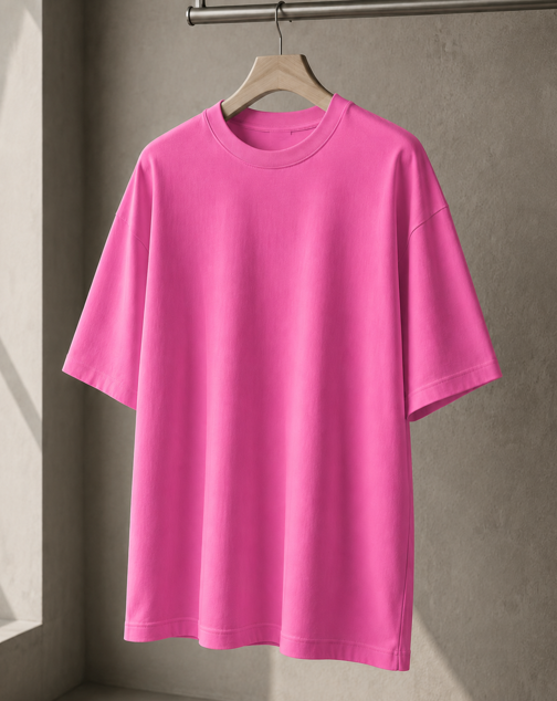 تيشيرت بوليفار قطن Oversized فاخر Unisex