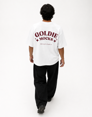 تيشيرت بوليفار Streetwear قطن ثقيل Oversized فاخر Unisex
