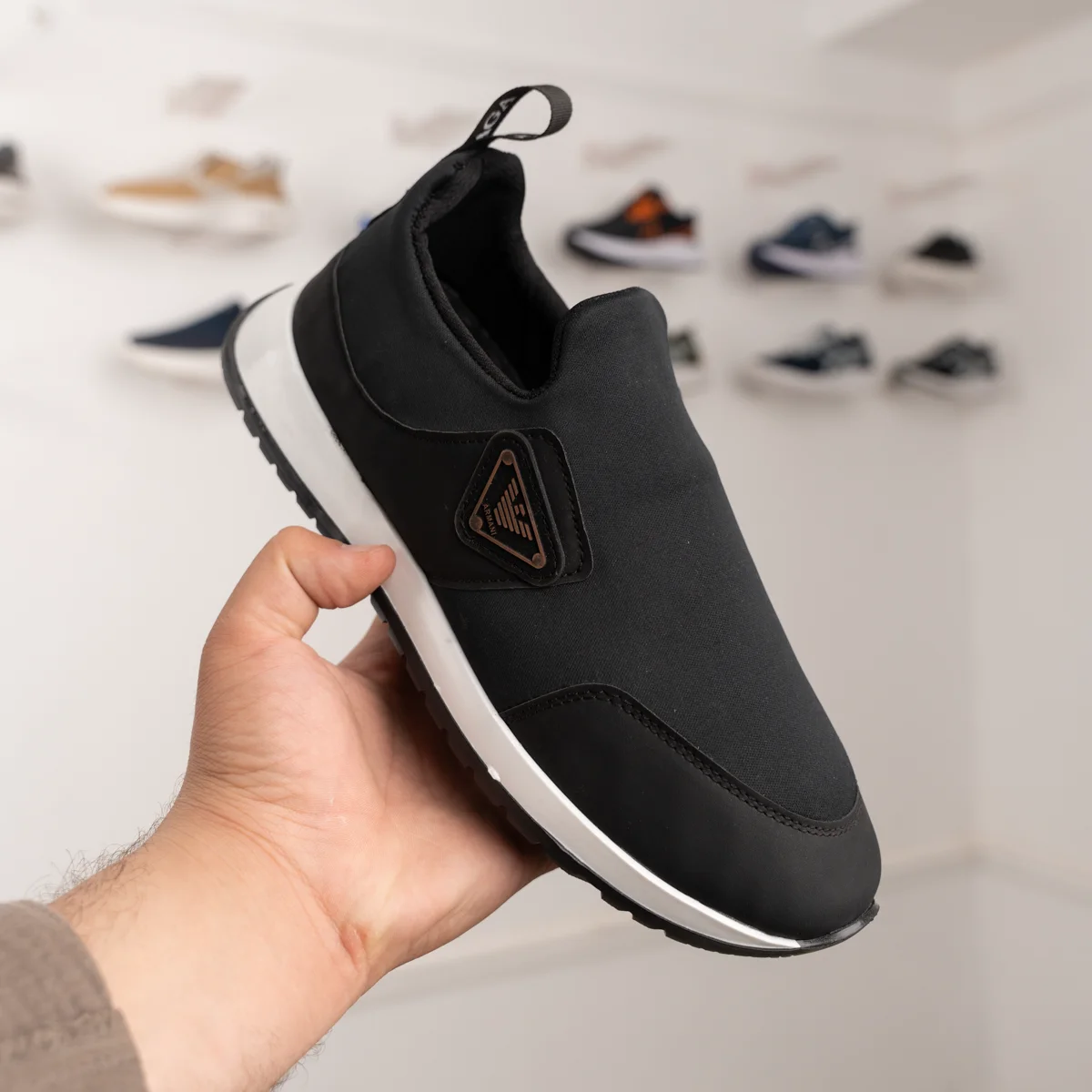 Men's Sketch Casual Slip-On Shoes-KFU4