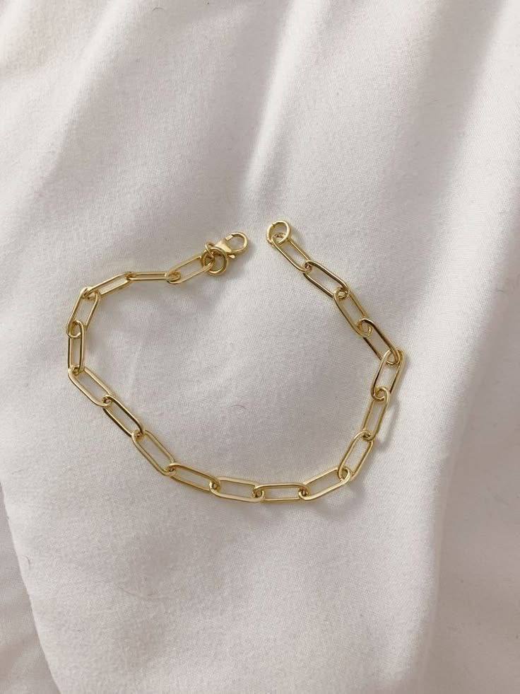 Paperclip Chain Bracelet 
