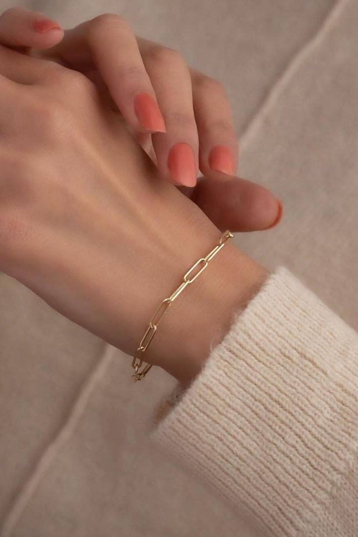 Paperclip Chain Bracelet 