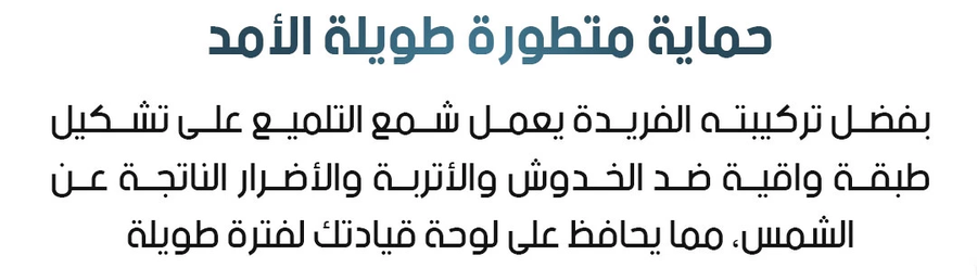 شمع تلميع لوحة القيادة وداخل السيارة مضاد للغبار 30 مل