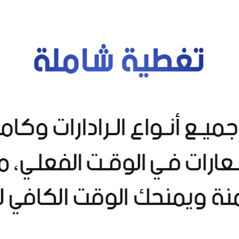 جهاز كشف الرادار الذكي - Radar Detector, Voice Prompt Alarm