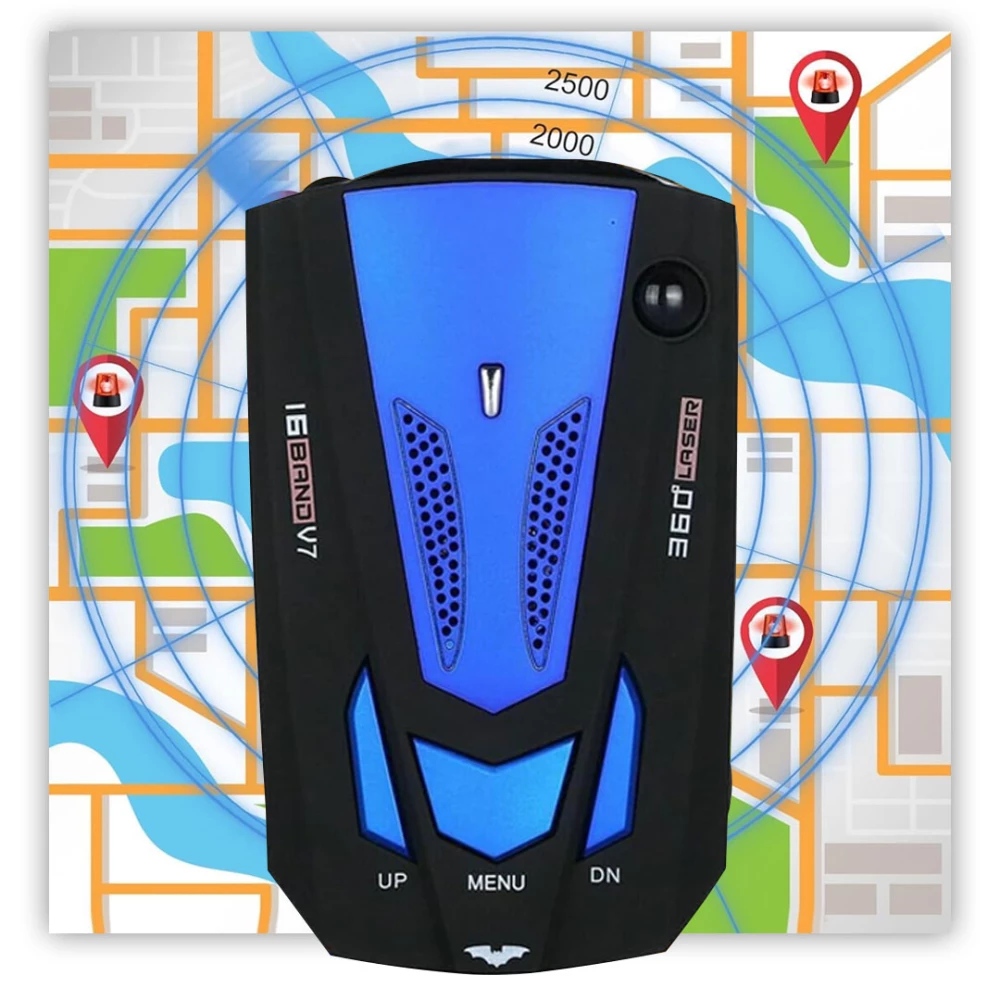 جهاز كشف الرادار الذكي - Radar Detector, Voice Prompt Alarm
